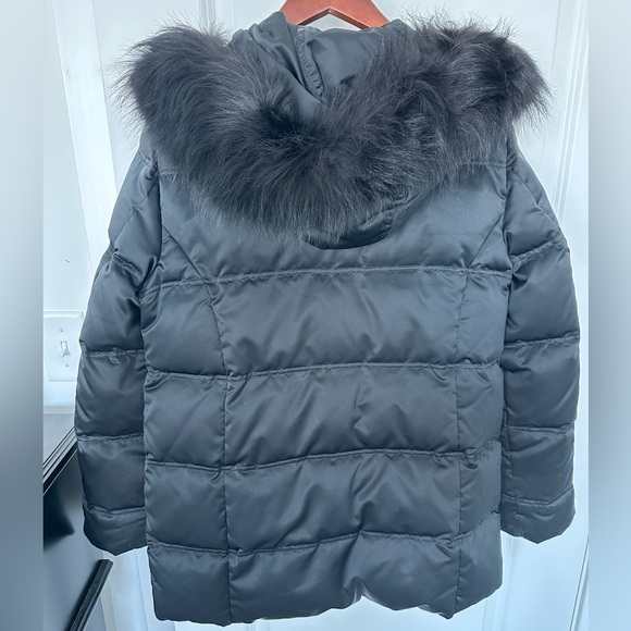 Coach Puffer Coat with Fur Hood - Picture 2 of 7